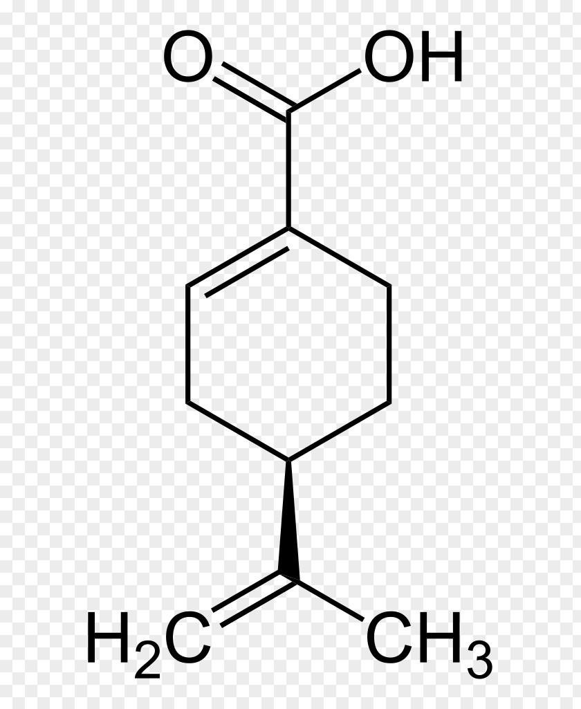 Benzaldehyde Shikimic Acid Structure PNG