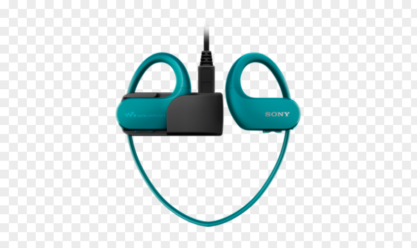 Headphones Sony Walkman NW-WS410 Series MP3 Player PNG