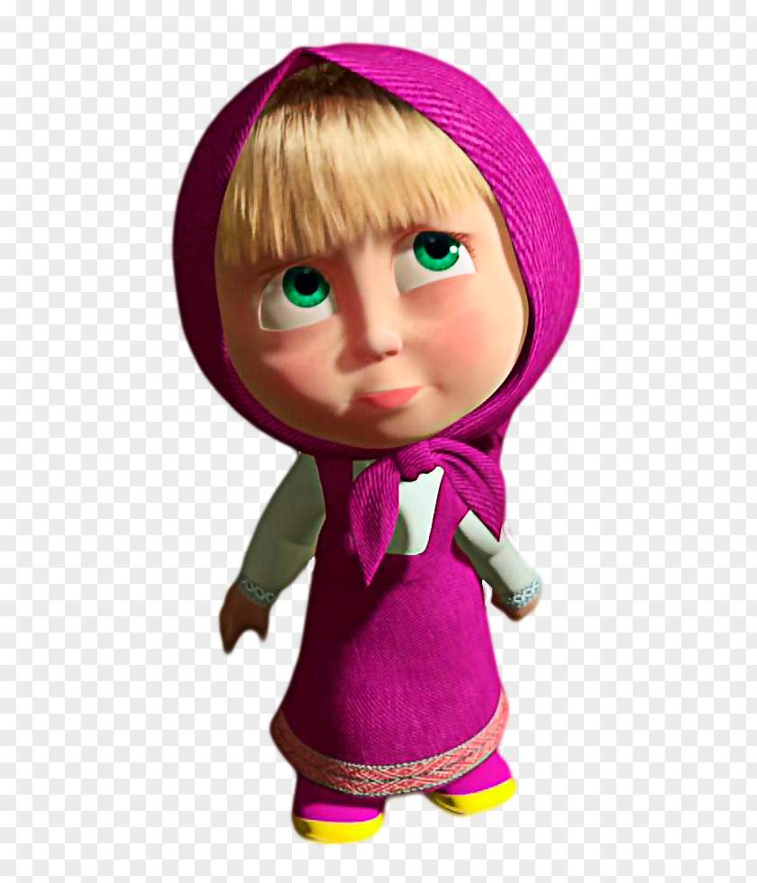 Masha And The Bear Animation Clip Art PNG