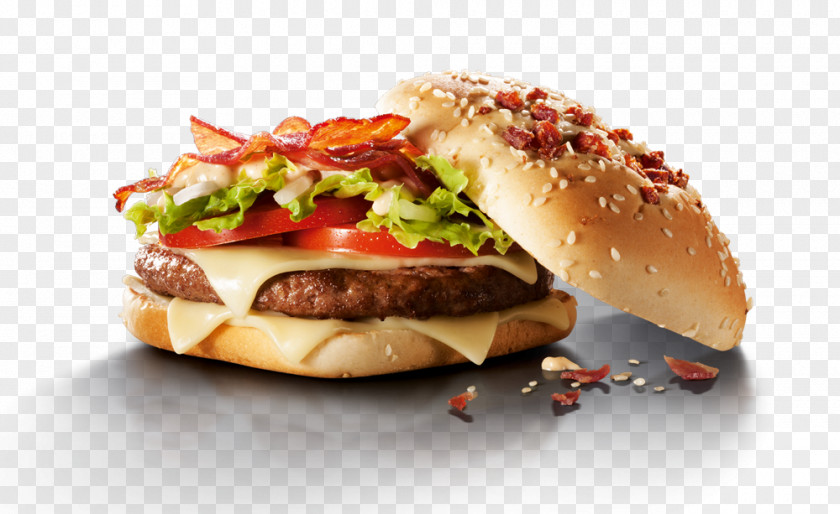 Bacon Cheeseburger Big N' Tasty McDonald's Mac Hamburger Whopper PNG
