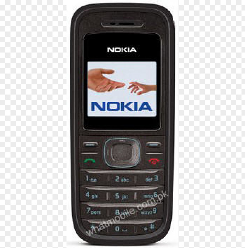 BlackUnlockedGSM Nokia 1208 SIM Free Mobile PhoneBlack 諾基亞Nokia Phone Feature PNG