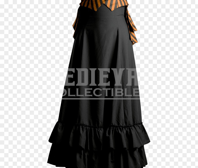 Dress Little Black Shoulder Satin Gown PNG