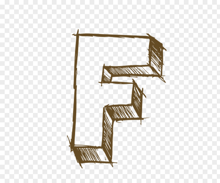 Hand Painted Letters F PNG