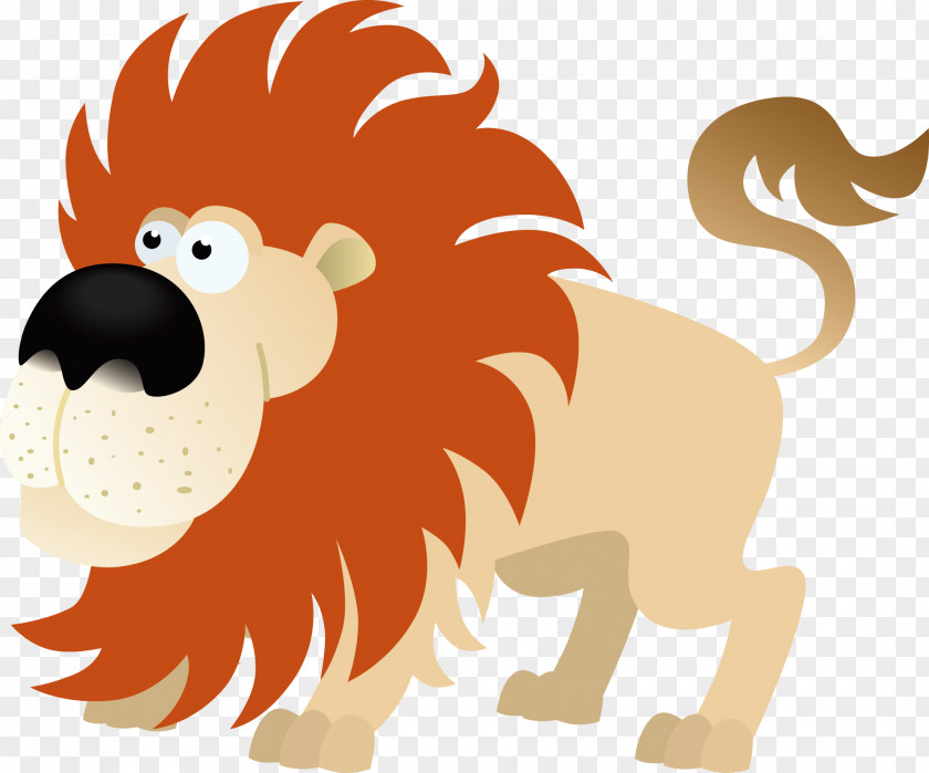 Lion Vector Large Coloring Book: Books For Kids Child Drawing Mandala PNG