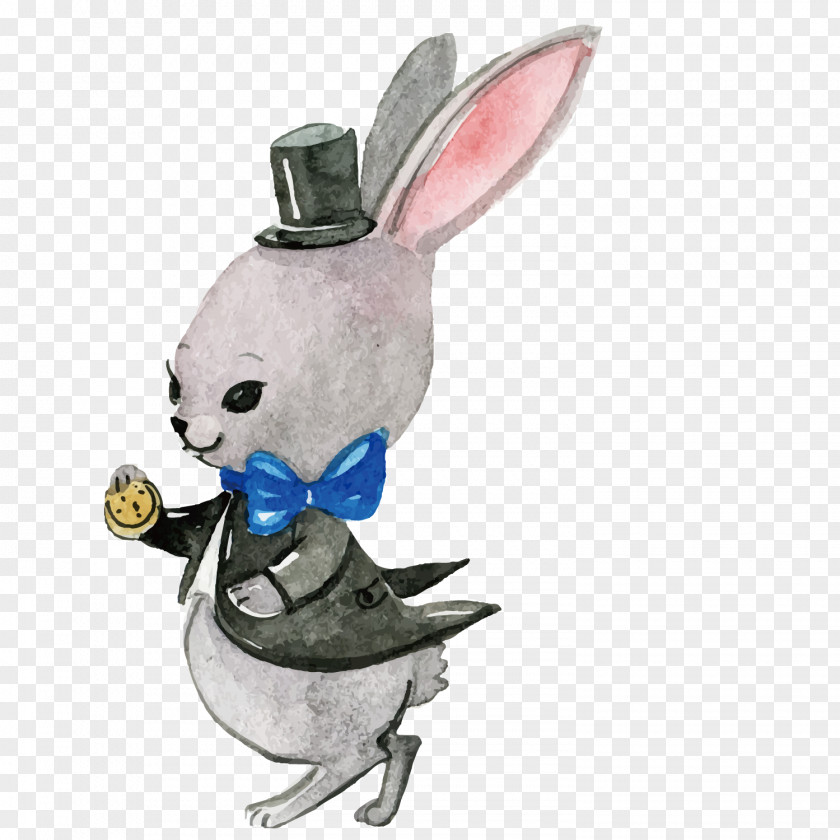 Vector Gentleman Rabbit Alice's Adventures In Wonderland Character PNG