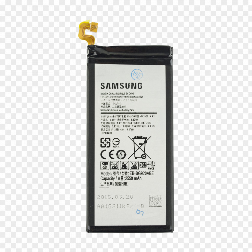 Automotive Battery Samsung Galaxy S6 Telephone Computer PNG