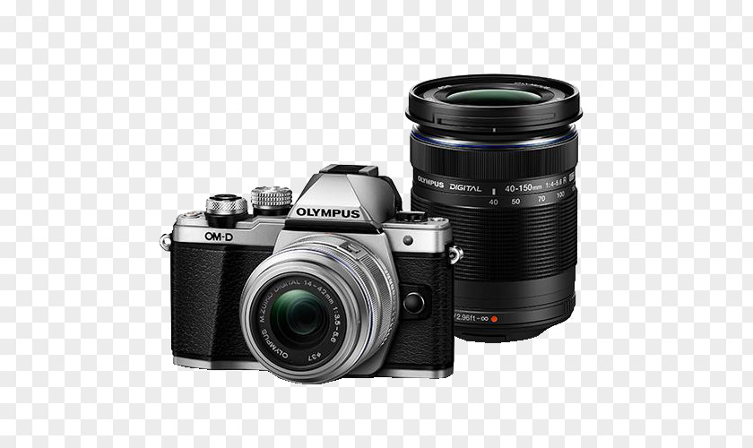Camera Olympus OM-D E-M10 Mark II E-M5 M.Zuiko Digital ED 40-150mm F/4-5.6 PNG