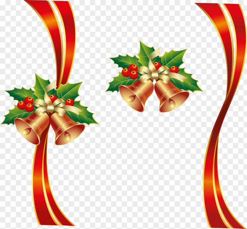 Ribbon Santa Claus Christmas Greeting Card Clip Art PNG