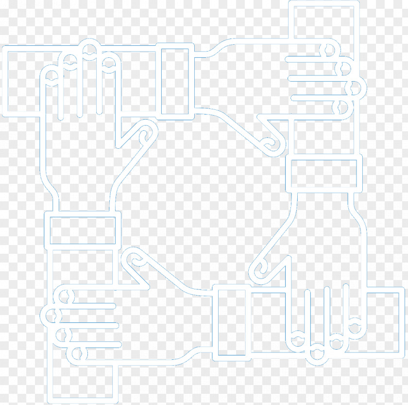 M Pattern Product Design Line Paper Black & White PNG