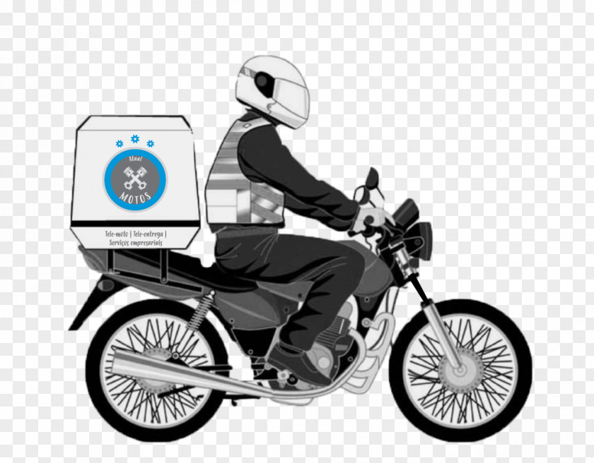 Motorcycle Courier Taxi Vehicle Sindimoto PNG
