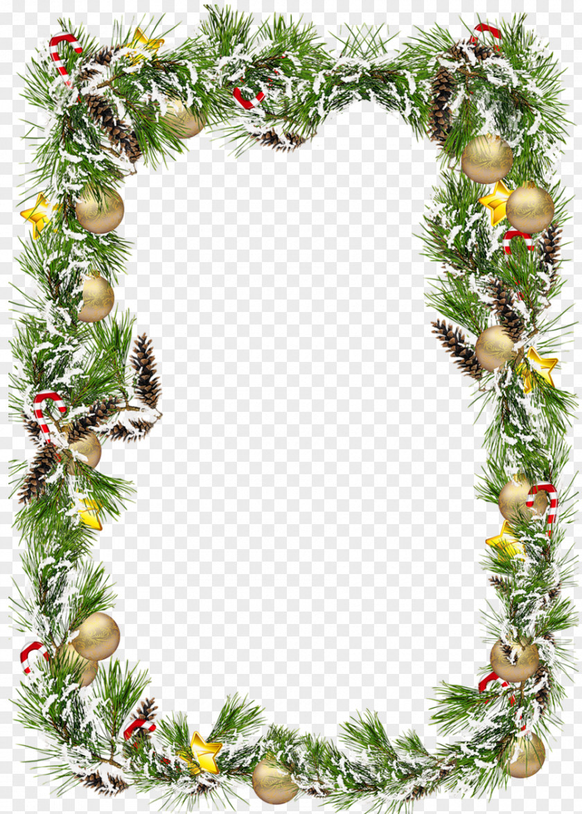 Pine Cone Christmas Ornament Picture Frames Decoration Clip Art PNG