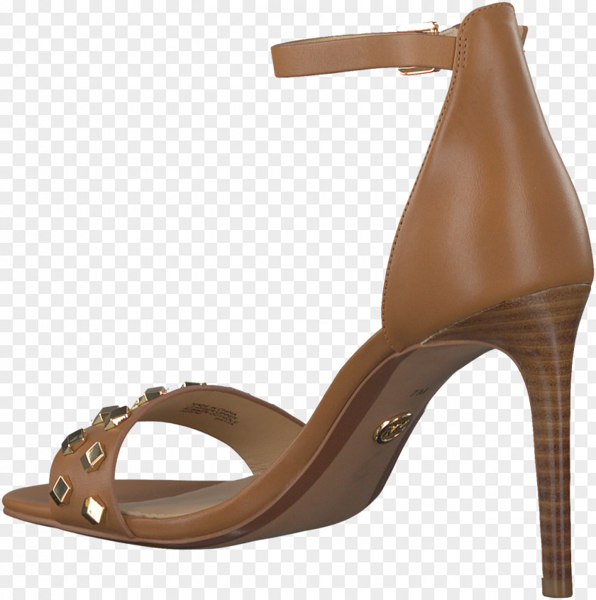 Sandal Footwear High-heeled Shoe Brown PNG