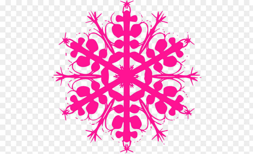 Snowflake Christmas Desktop Wallpaper PNG