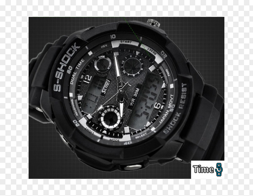 Watch Strap Quartz Clock Stopwatch PNG