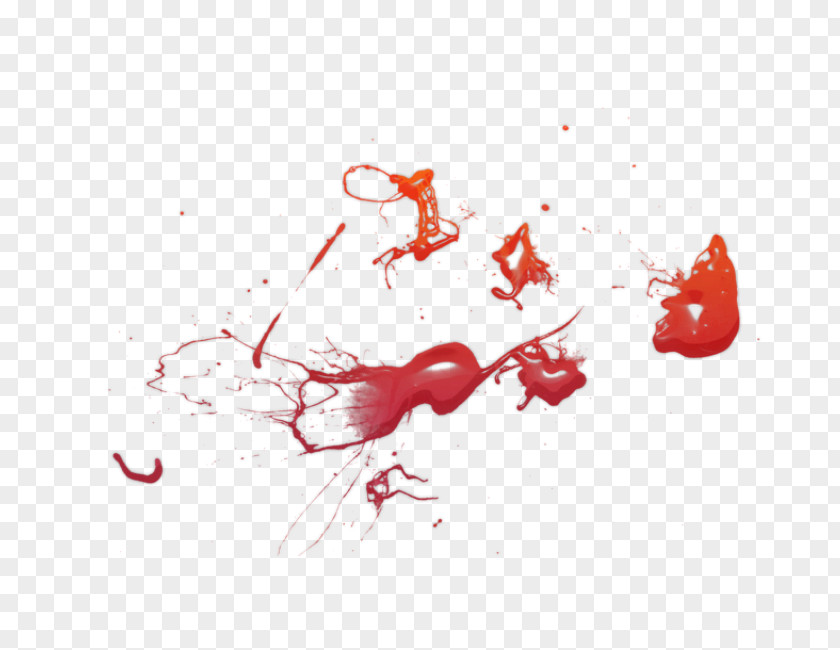 Blood Splatter Film Desktop Wallpaper PNG
