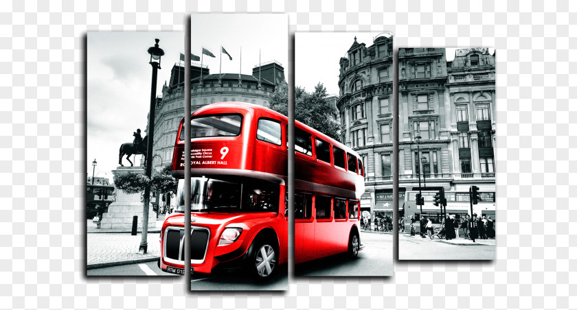 Bus London Red Gifts And Souvenirs Printing Wallpaper Poster PNG