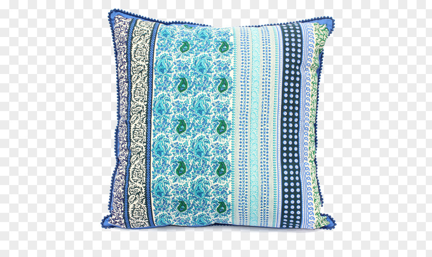 Tablecloth Throw Pillows Blue Turquoise Textile Teal PNG