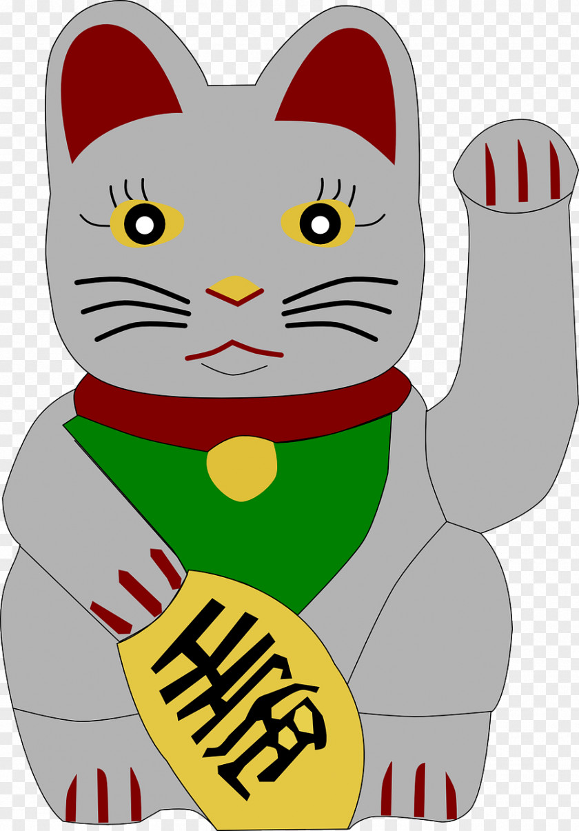 Cat Kitten Maneki-neko Clip Art PNG