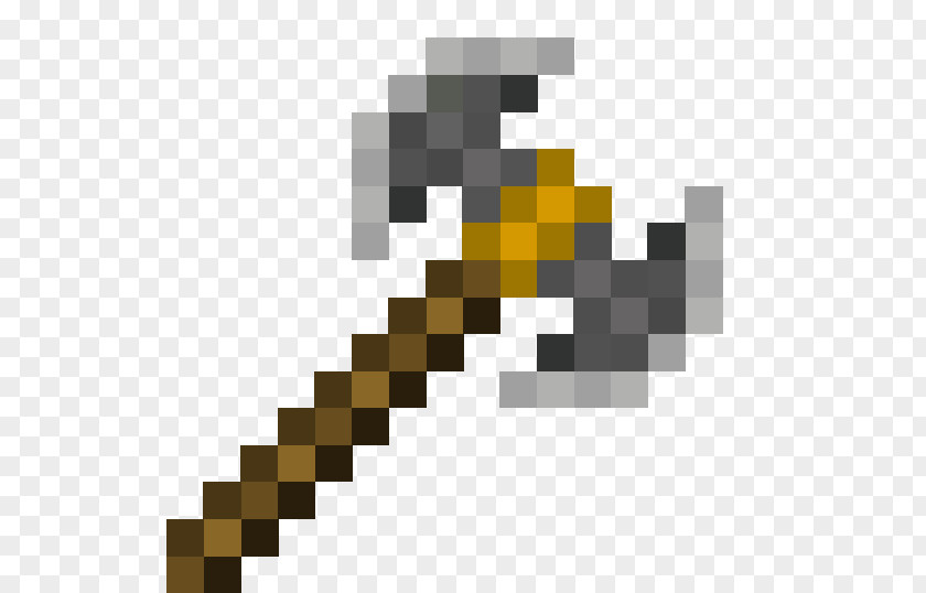 Invincible Iron Diamond Minecraft: Pocket Edition Story Mode Pickaxe PNG