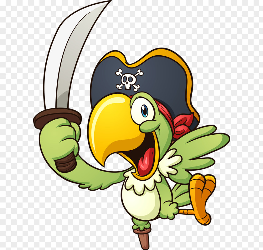Knife Parrot Piracy Royalty-free Clip Art PNG