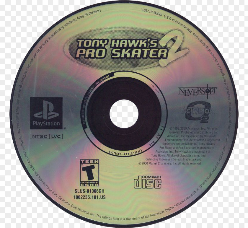 Chrono Trigger Compact Disc Tony Hawk's Pro Skater 2 Cross PlayStation PNG