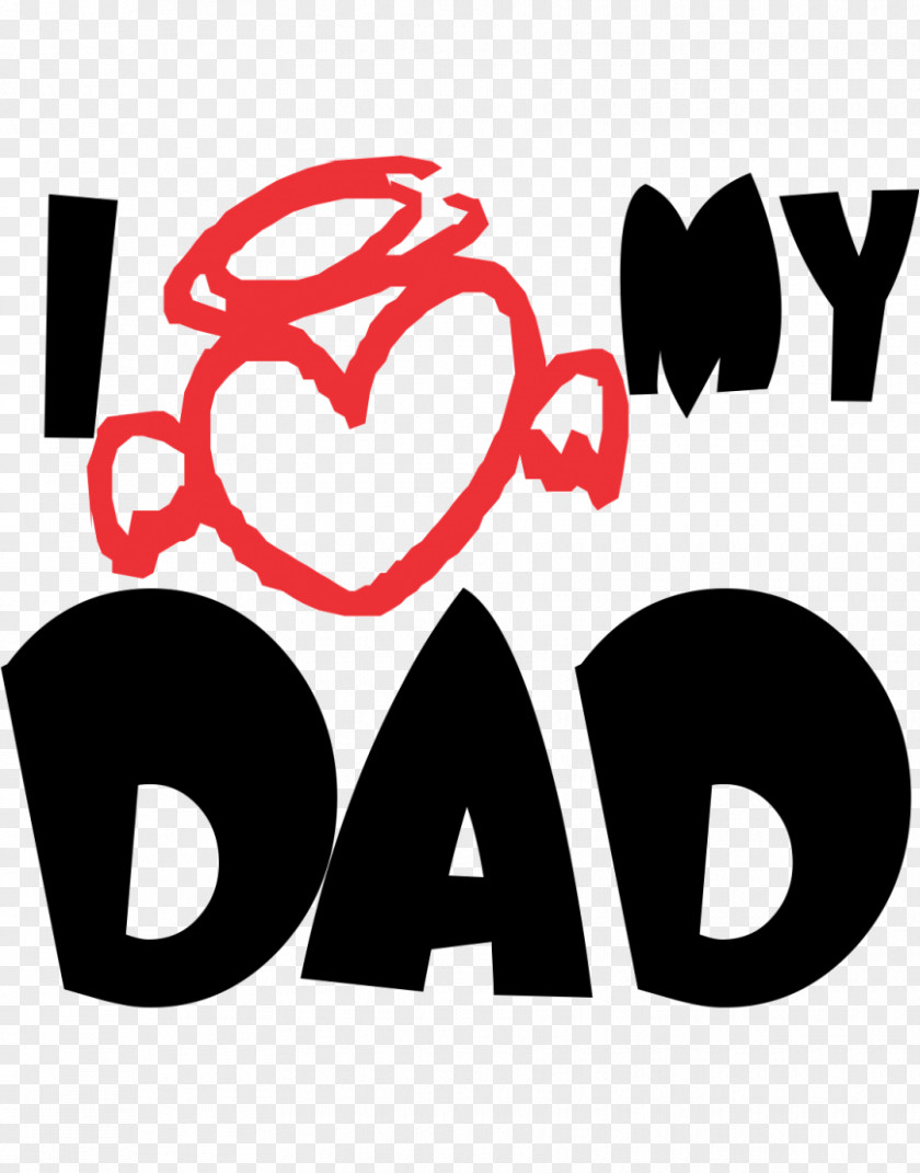 Daddy T-shirt Father Love Infant Gift PNG