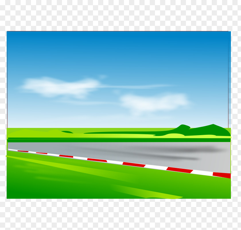 Free Scenery Pictures Race Track Road Racing Auto Clip Art PNG