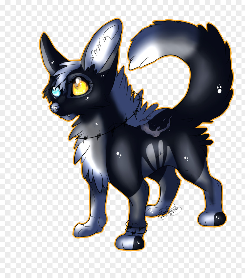 Kitten Black Cat Whiskers Dog PNG