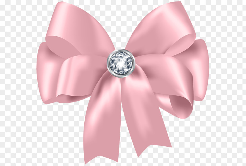 Pink Bow Ribbon And Arrow Clip Art PNG