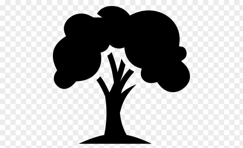Silhouette Drawing Branch Tree Clip Art PNG