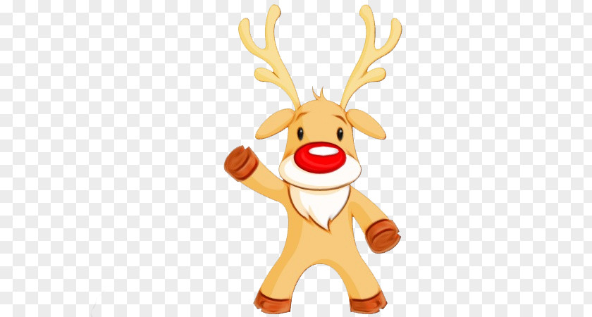 Toy Sticker Reindeer PNG