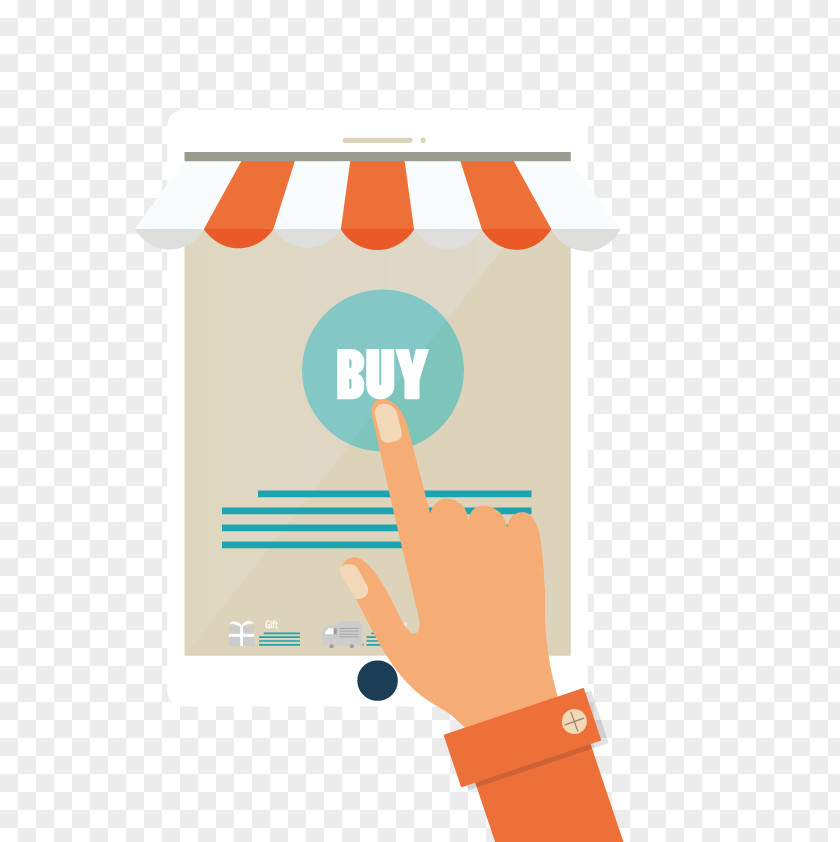 Vector Online Selection Shopping Illustration PNG