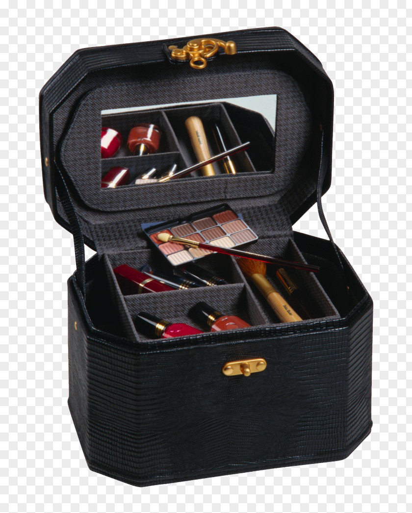 Women Cosmetic Case Box Cosmetics Make-up Clip Art PNG