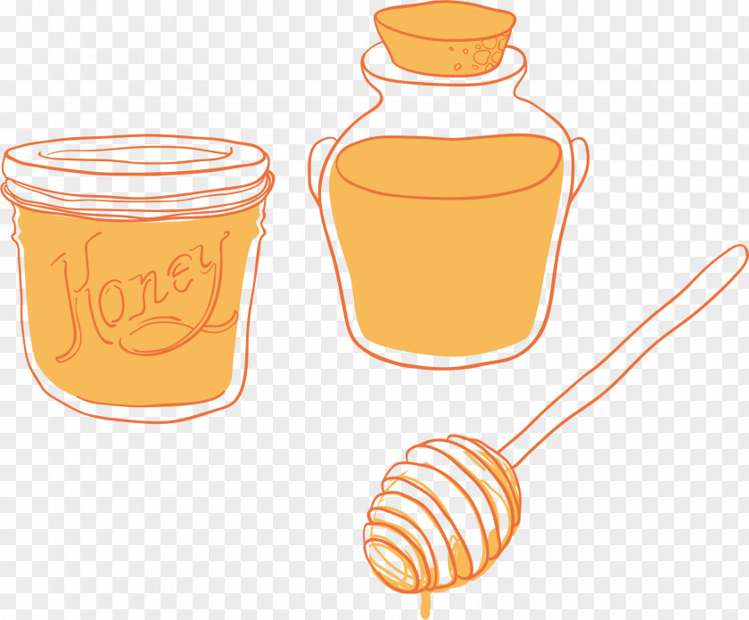 Yellow Honey Orange Clip Art PNG