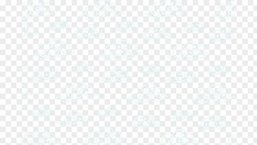 Chinese Blue Cloud White Black Angle Pattern PNG