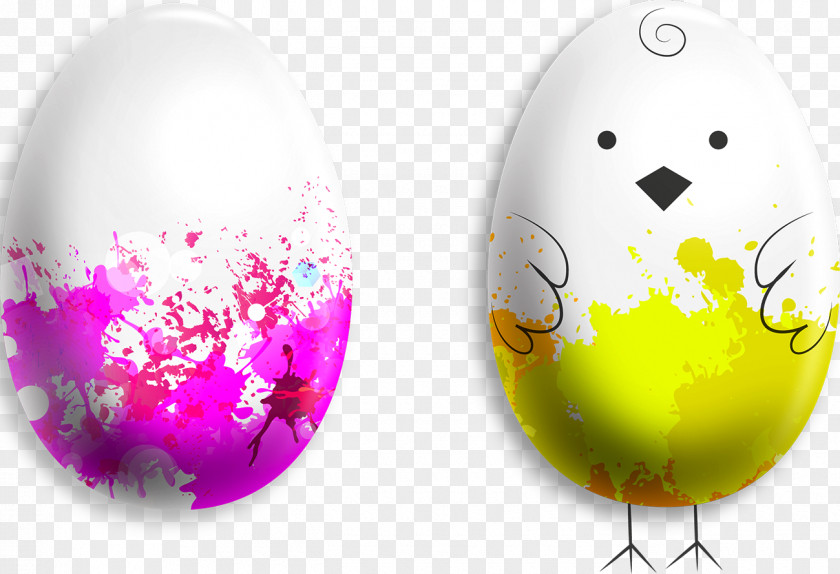 Easter Eggs Bunny Red Egg PNG