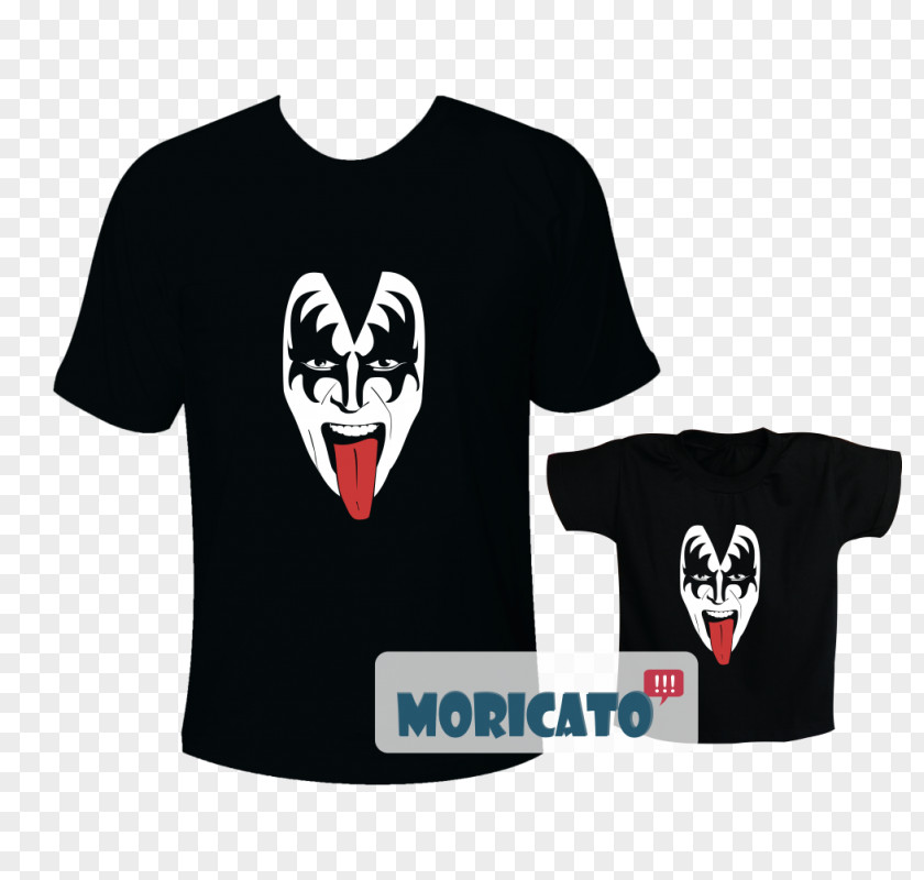 Gene Simmons T-shirt Father's Day Mother Son PNG