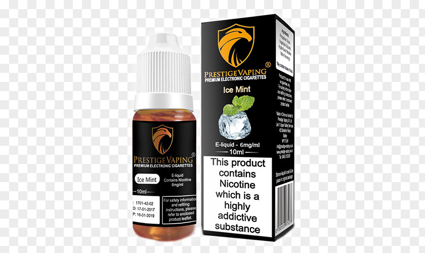 Ice Mint Electronic Cigarette Aerosol And Liquid Flavor Propylene Glycol PNG
