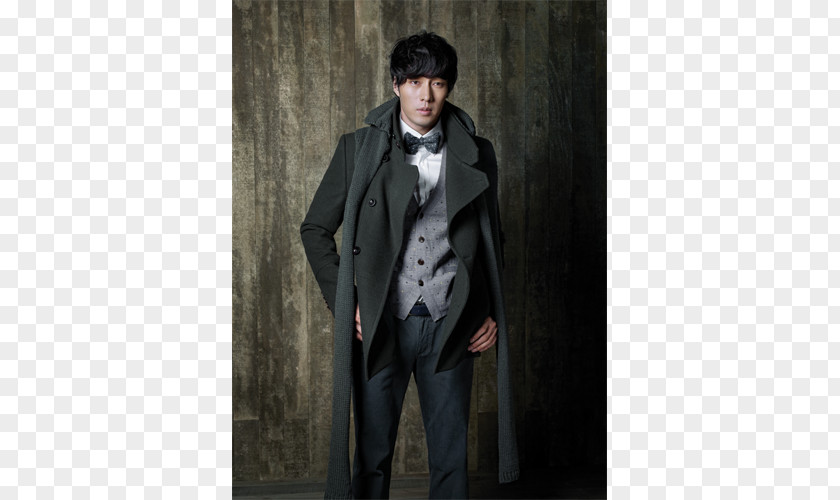 Korean Actor Tuxedo M. Overcoat PNG