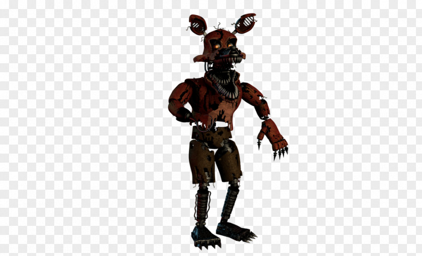 Nightmare Foxy Five Nights At Freddy's 4 T-shirt DeviantArt Action & Toy Figures PNG