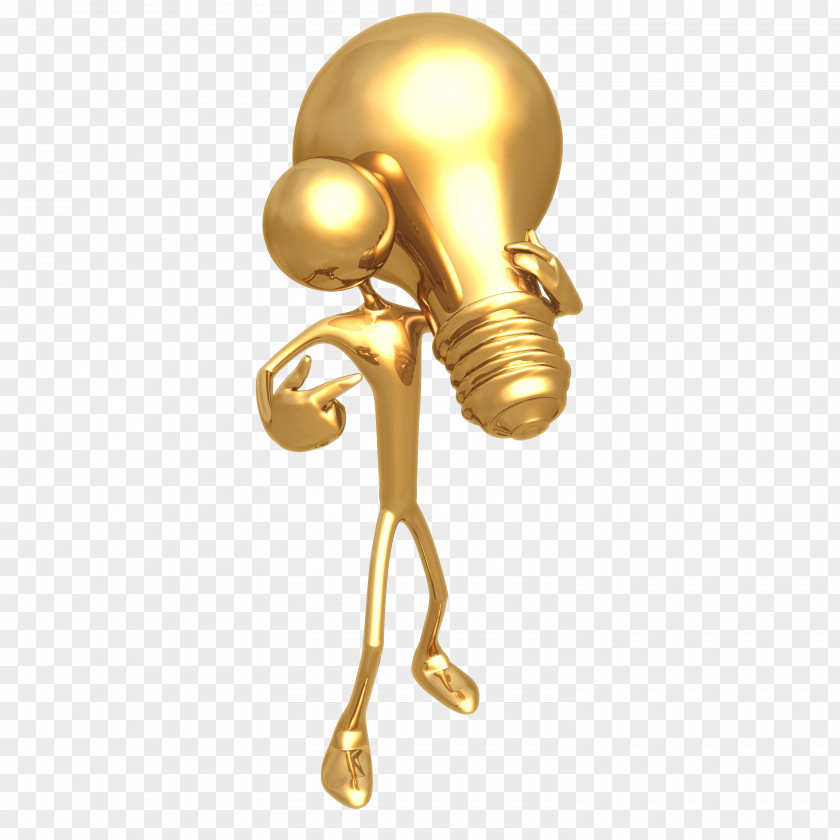 Take Gold Lamp Man What Do You With An Idea? Amazon.com Service Invention PNG