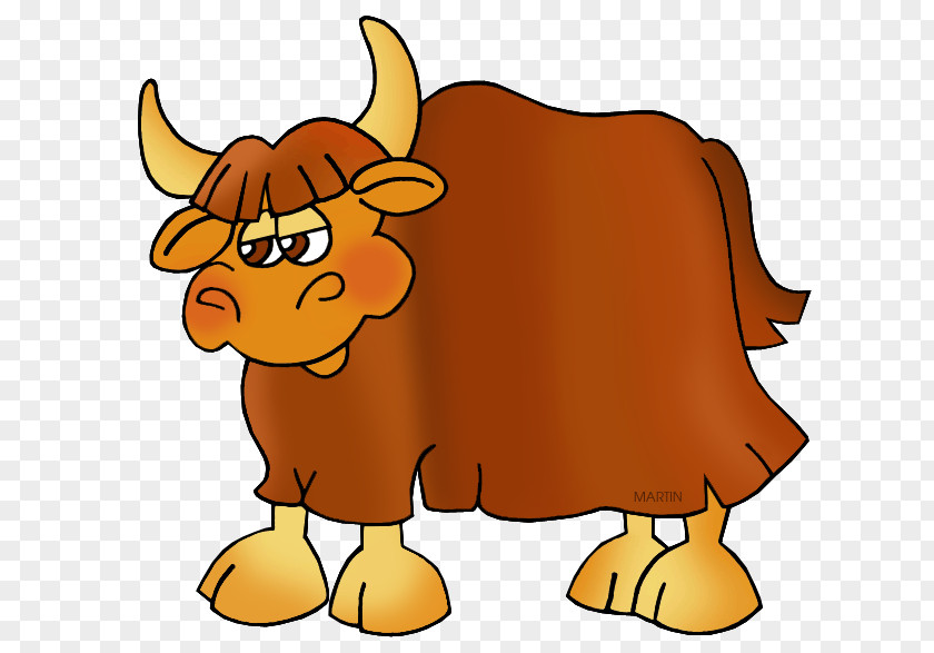 Yak Domestic Clip Art PNG