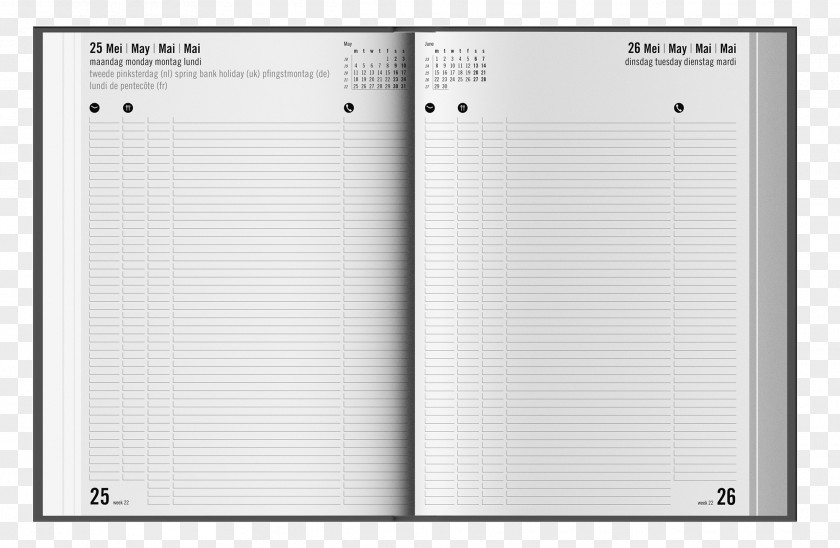 Agenda Paper Brand Font PNG