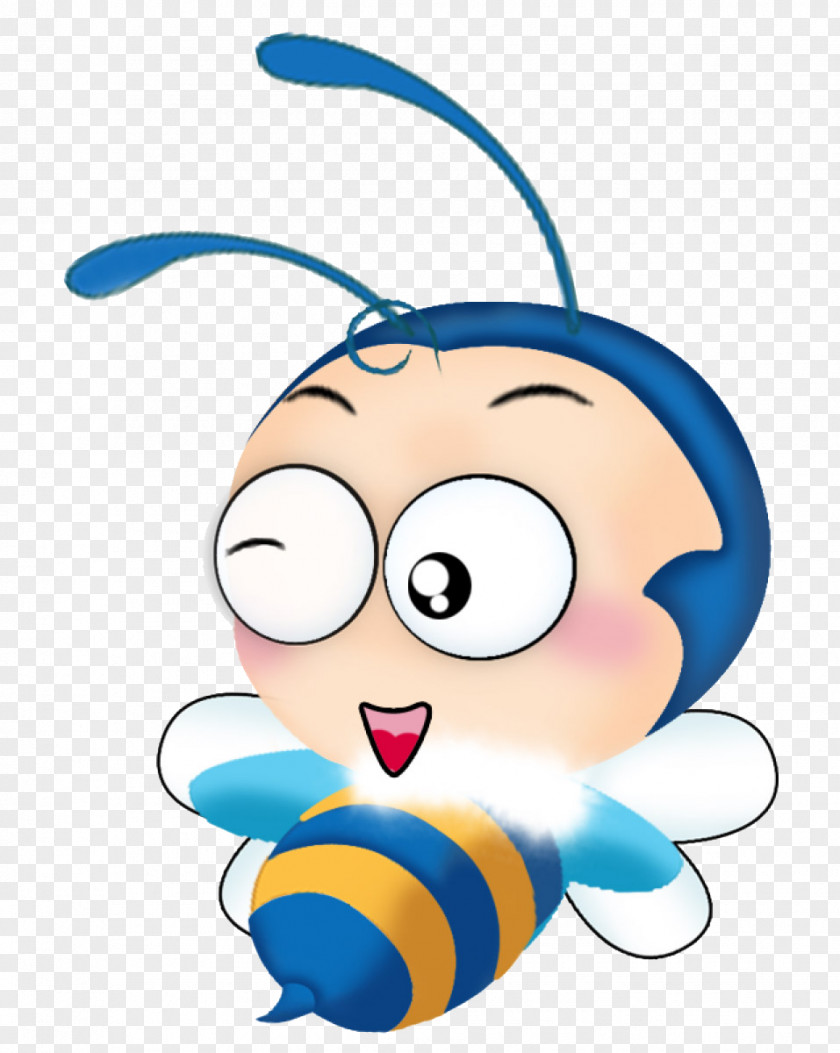 Bee Apidae Honey Cartoon PNG