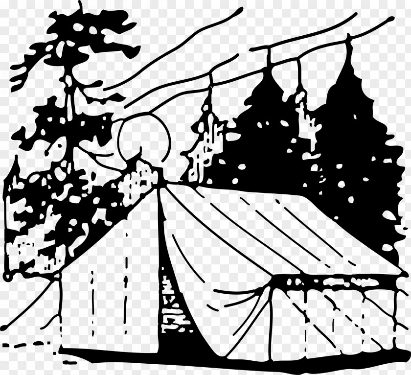 Camping Tent Campervans Clip Art PNG