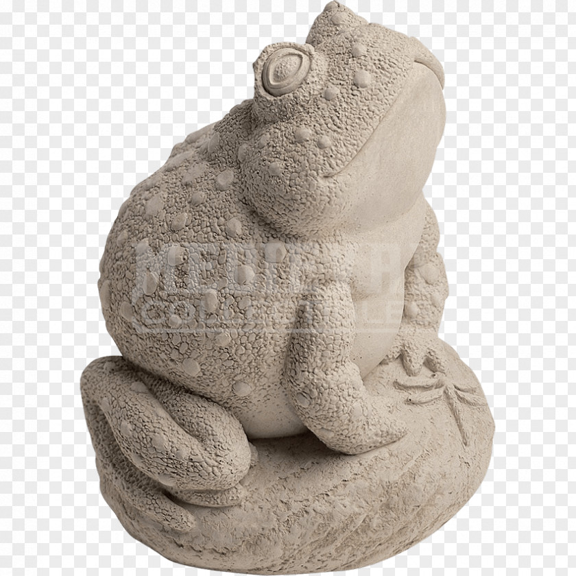Frog Statue Garden Ornament Figurine Bronze Sculpture PNG