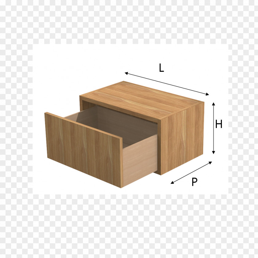 Line Drawer Plywood Hardwood Desk PNG