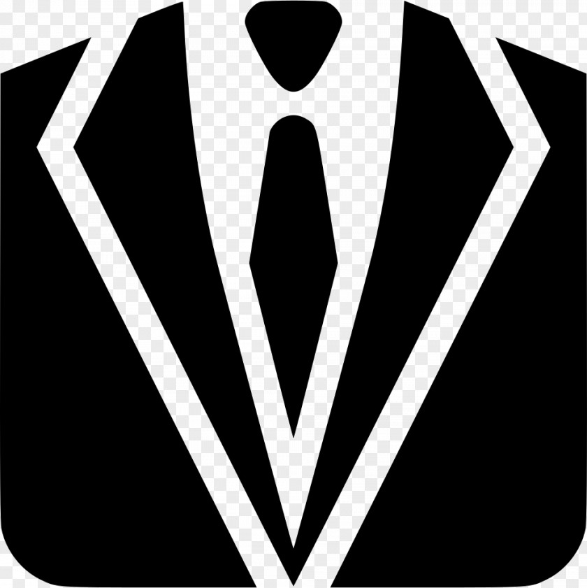 Suit & Tie Coat Clothing Pin PNG