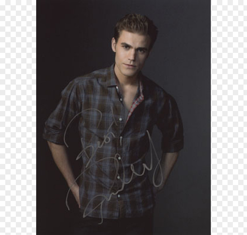 T-shirt Paul Wesley The Vampire Diaries Stefan Salvatore Elena Gilbert Damon PNG