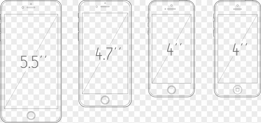 Vector Artwork Apple IPhone Black And White Brand PNG